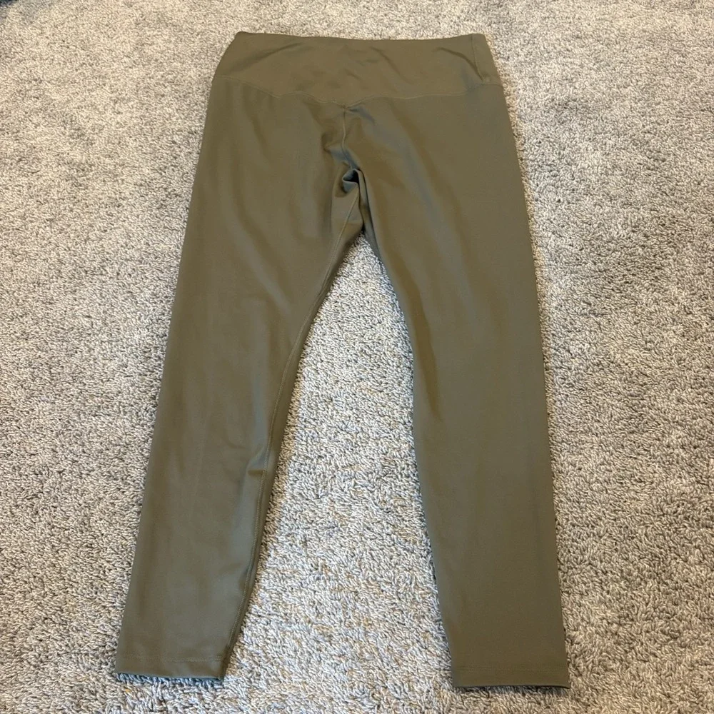 NEW Nike One High Rise Full Length Legging Green XL Womens Style DM7278-222 $60